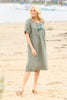 TUSCAN 2 POCKET LINEN DRESS