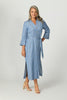Santorini Stripe Shirtmaker Dress