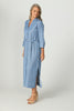 Santorini Stripe Shirtmaker Dress