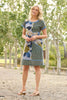 Patch Pocket Shift Dress
