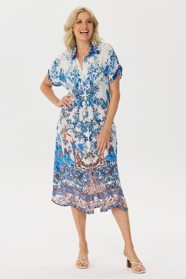 Serenade Cap Sleeve Dress
