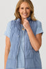 Lakeshore Zip Up Ruched Vest