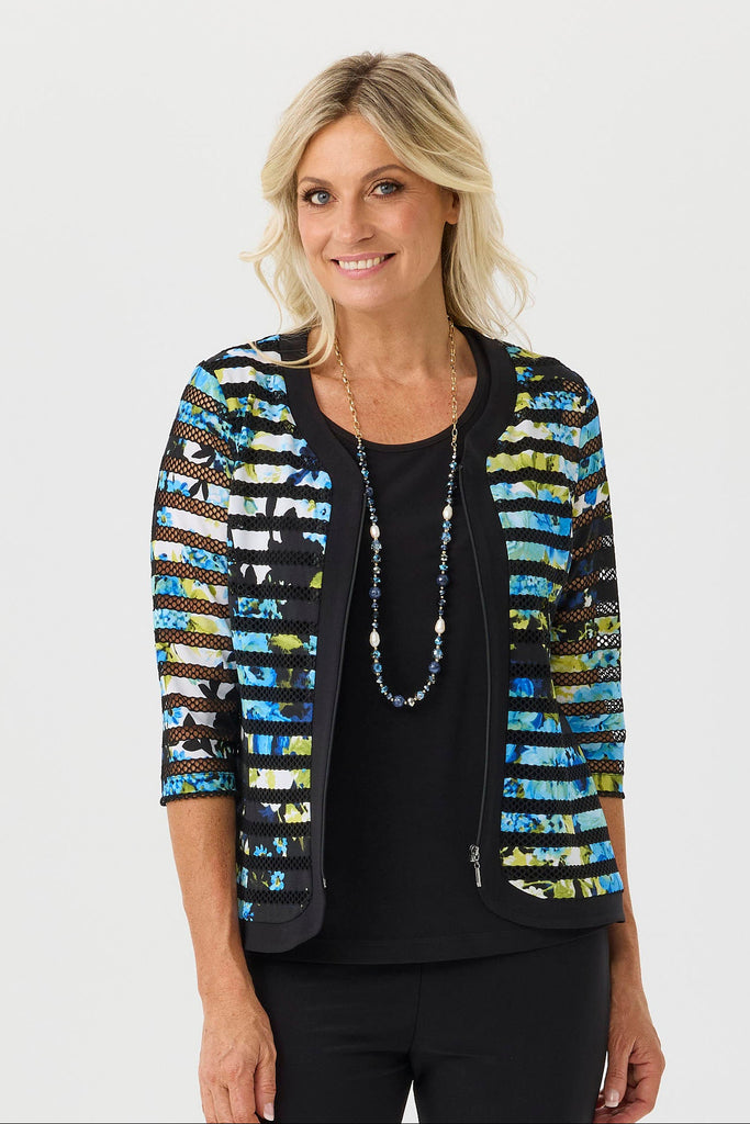 Camille Zip Front Cardigan