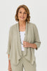 Lumina 3/4 Sleeve Waterfall Cardi