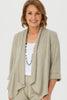 Lumina 3/4 Sleeve Waterfall Cardi