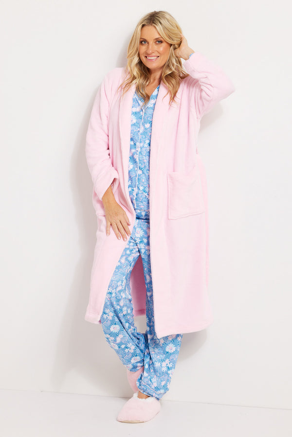 WRAP DRESSING GOWN