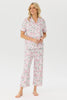 Nora Short Sleeve Crop Pant Pj Set In Bag