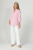 Valdesi Collared 3/4 Slv Shirt
