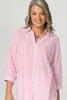 Valdesi Collared 3/4 Slv Shirt