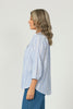 Valdesi Collared 3/4 Slv Shirt