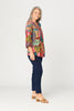 PHOENIX PLACKET 3/4 SLV TOP