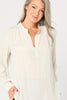 DESIRE V NECK POPOVER BLOUSE