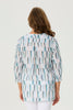 COMO 3/4 SLV OPEN NECK SHIRT
