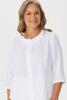 Cologne 1 Button 3/4 Sleeve Tunic