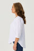 COLOGNE 1 BUTTON 3/4 SLV TUNIC