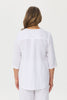 Cologne 1 Button 3/4 Sleeve Tunic