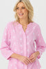 Ricamo 3/4 Sleeve Embroidered Shirt