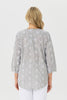 Ricamo 3/4 Sleeve Embroidered Shirt