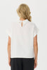 Mara Cap Sleeve Roll Neck Top