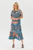 Mosaic Relaxed Short Sleeve Top