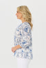 Orly 3/4 Sleeve Broderie Blouse
