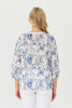 Orly 3/4 Sleeve Broderie Blouse