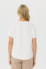 Resort Short Sleeve Button Trim Top
