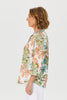 Chianti Open Neck 3/4 Sleeve Shirt
