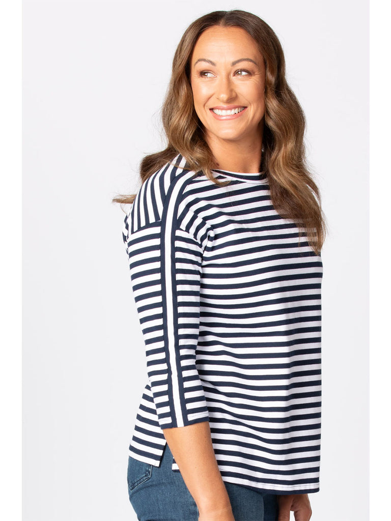 LINE UP STRIPE TOP