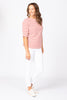 FORAY BUTTON SHOULDER TOP