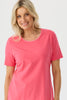 Everyday Ribbon Trim Short Sleeve Tee