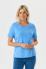Everyday Ribbon Trim Short Sleeve Tee