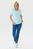Everyday Ribbon Trim Short Sleeve Tee
