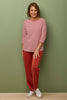 Gisele Stripe 3/4 Sleeve Top