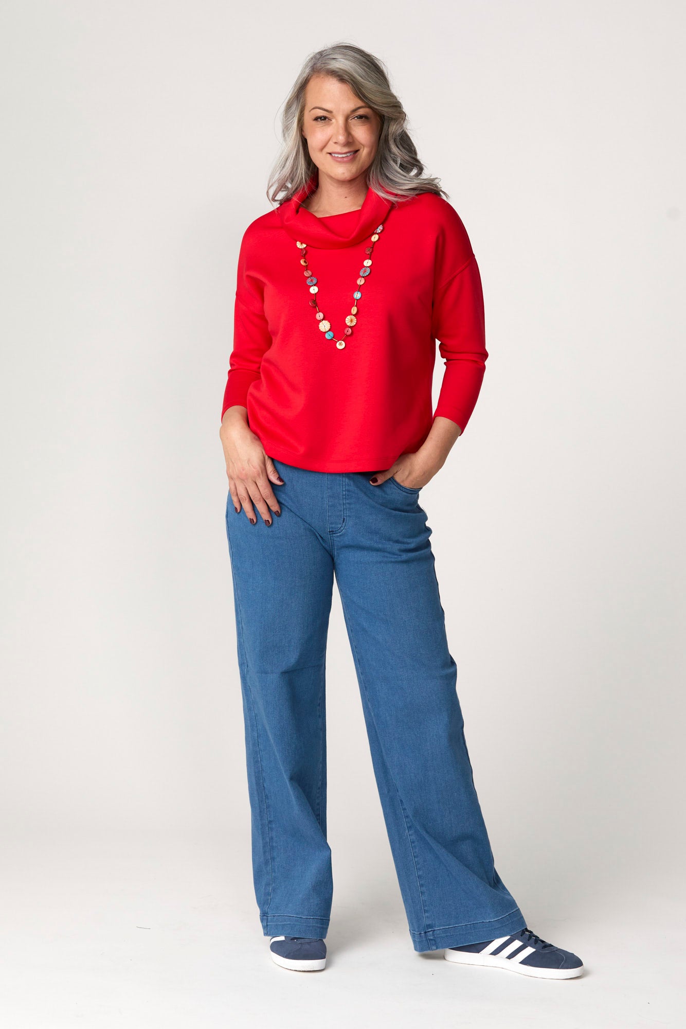 Charisma Cowl Neck Top