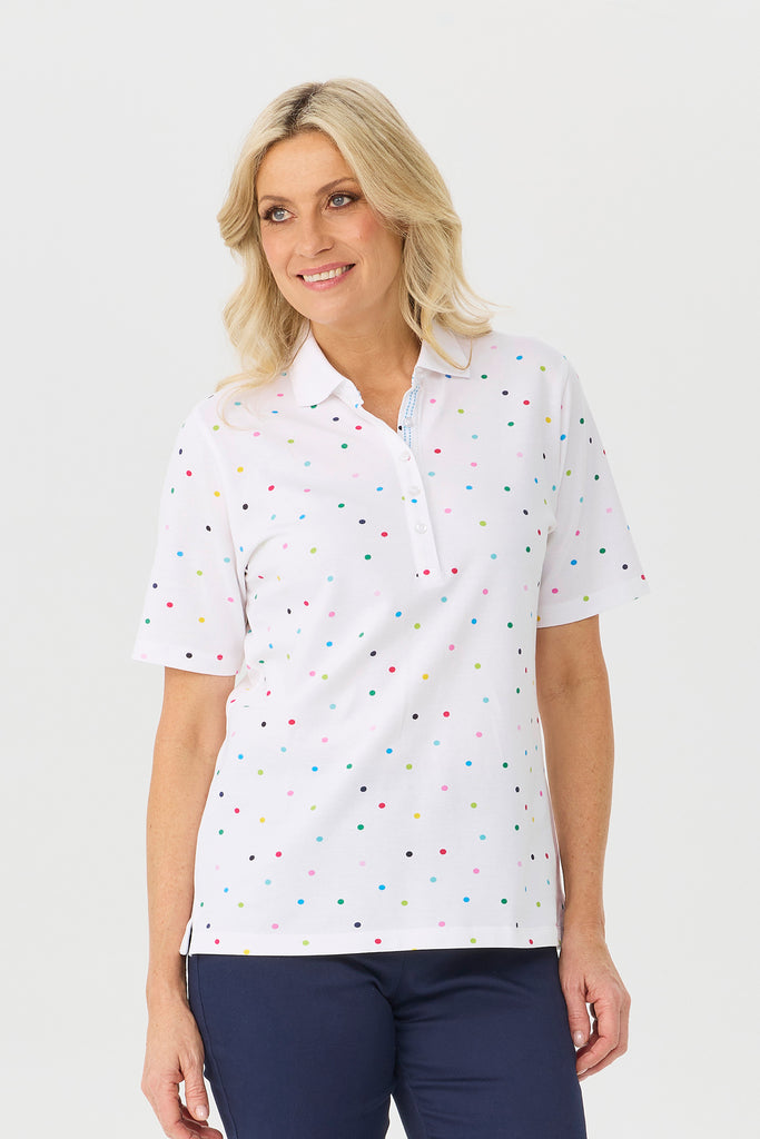 Madison Short Sleeve Polo Top