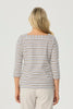 Action Square Neck 3/4 Slv Top
