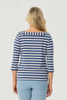 Action Square Neck 3/4 Slv Top