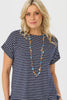 Pebble Stripe Short Sleeve Tee