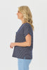 Pebble Stripe Short Sleeve Tee