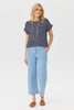 Pebble Stripe Short Sleeve Tee