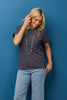 Pebble Stripe Short Sleeve Tee