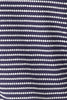 Popcorn Stripe 3/4 Sleeve Polo