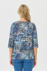Ruby 3/4 Sleeve Burn Out Top