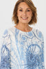 Savvy Swirl 3/4 Sleeve Top