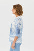 Savvy Swirl 3/4 Sleeve Top