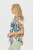 Chianti Short Sleeve Pleat Back Tee