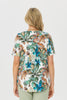 Chianti Short Sleeve Pleat Back Tee