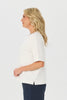 Zen Short Sleeve Trim Top