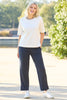 Zen Short Sleeve Trim Top